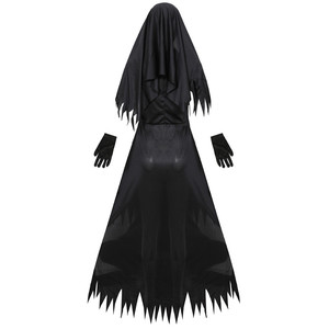 Women Sexy <strong>Nun</strong> Cosplay <strong>Costume</strong> Black Blooded Vampire Fantasy Dress Terror Halloween Horror <strong>Costume</strong> - Product Image 3