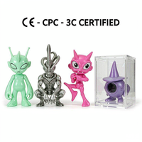 Figurines Alien en Vinyle Souple Personnalisées, Personnages de Science-Fiction, Boîte Mystère, Jouets de Collection, Fabricant OEM