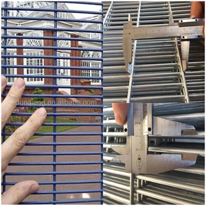 358 tùy chỉnh hàng rào an ninh cao Chống Trộm Chống trèo hàng rào lưới mạ kẽm cho sân vườn và sử dụng công nghiệp - Product Image 2