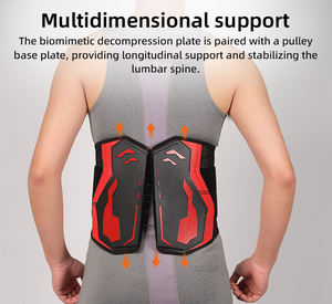 <span class=keywords><strong>Cinturón</strong></span> de Soporte Lumbar AOFIT Transpirable y Ajustable <span class=keywords><strong>con</strong></span> Sistema de Poleas y Diseño de Cordón para Alivio del Dolor - Product Image 3