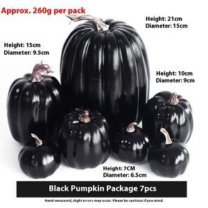 Elegante Piccolo Ornamento Fai-da-Te a Forma di Zucca di <span class=keywords><strong>Halloween</strong></span> in Schiuma, Durevole, Colore Personalizzabile, Simulazione Realistica, Decorazione per Feste e Festival al Chiuso - Product Image 6