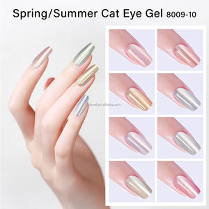 Vernis Gel Effet Œil de Chat Sans HEMA ni TPO, Collection Printemps-Été, Séchage UV/LED, Haute Brillance, Non Toxique, pour Nail Art - Product Image 4