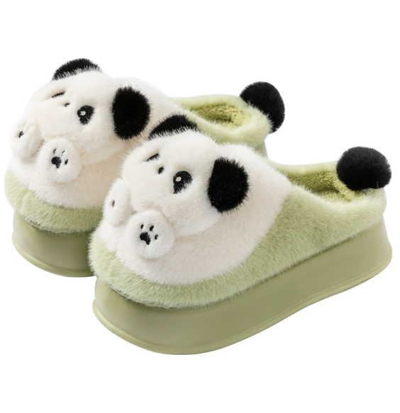 New Product Hot Selling Product Cute Slippers Panda Slippers Warm Keeping Panda Plush Slipper