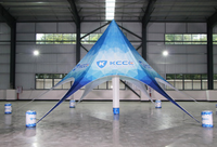 Tente gonflable modulaire TianYi Tech |   Tente d'événement extérieur avec structure en TPU, installation rapide et gonflables publicitaires personnalisés