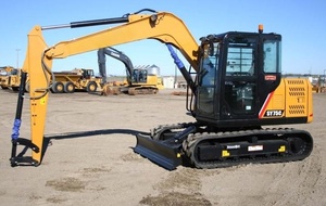 Cabina Certificada SY75C ROPS FOPS con Aire Acondicionado Totalmente Automático - Product Image 3