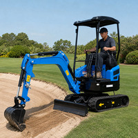 Mini-excavatrice, petite pelle, micro-excavatrice de 1 tonne à vendre, prix direct usine, livraison gratuite