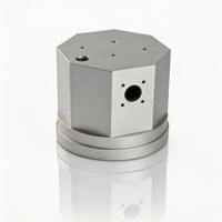 Service de produits OEM/ODM avec revêtement Alodine pour aluminium, acier inoxydable, usinage CNC de précision, perçage de gaz, tolérance serrée de 0,01 mm