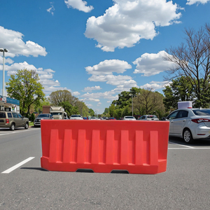 Barriera di Sicurezza Stradale Rossa in HDPE da 2M con Riflettore Prismatico ad Alta Intensità, Disponibile OEM, Vendita all'Ingrosso dal Produttore - Product Image 3