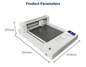 Machine <span class=keywords><strong>de</strong></span> découpe automatique à positionnement intelligent pour bordures, papier A3, <span class=keywords><strong>film</strong></span> PVC/PET auto-adhésif et carton - Product Image 3