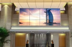 Écran d'affichage numérique à led HD 2x2 de 55 pouces, lecteur de publicité, écran d'épissure, affichage mural vidéo LCD, populaire - Product Image 2