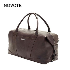 NOVOTE Custom logo Travel <strong>Essential</strong> Leather <strong>Duffle</strong> <strong>Bags</strong> Large Capacity Casual Style Travel <strong>Bags</strong> Luggage Gym <strong>Bag</strong> for Sports - Product Image 3