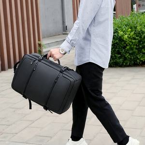 Mochila escolar de viaje de negocios duradera personalizada con logotipo Mochila para ordenador portátil de poliéster para estudiantes de 17 pulgadas barata con puerto USB - Product Image 6