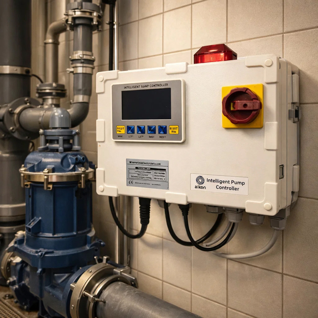 Submersible Pump Intelligent Control Panel Portable Sewage Pump Controller System Fully Automatic Control IP54