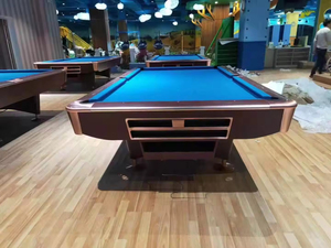 Tables de billard sur mesure avec plateau en ardoise 9 pieds PT0001 pour usage commercial - Product Image 2