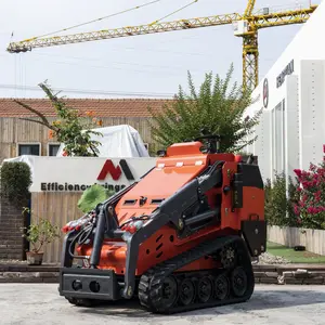 Skid Steer Loader 400kgs Diesel Engine Track Mini Track Skid Steer Loader For Construction