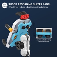 Parasol para Motocicleta y Scooter, Antirrobo, Impermeable, Cargador Inalámbrico, Soporte para Teléfono, Clip de Fijación, Altura Ajustable, Montaje en Espejo Retrovisor