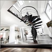 Escalier en colimaçon extérieur à livraison rapide, qualité supérieure pour maison et villa, usage résidentiel