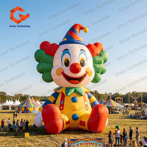 Modèles de clowns gonflables mignons pour décorations de festivals, <span class=keywords><strong>ballon</strong></span> clown gonflable - Product Image 6