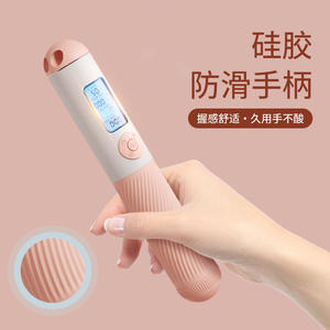 เชือกกระโดดอัจฉริยะพร้อมจอแสดงผลดิจิตอล อุปกรณ์ออกกำลังกายไร้สาย 3 ม. สำหรับออกกำลังกายและปรับรูปร่าง สีชมพู สำหรับทุกเพศ - Product Image 1