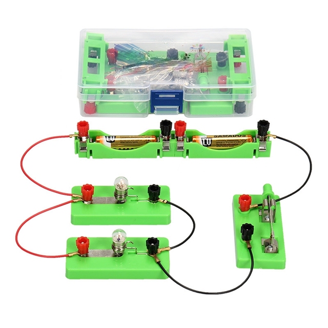 Physics Electric Circuit Learning Starter Kit Science Lab Basic Electricity Magnetism Experiment Education Kits
