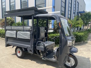 Tricycle électrique solaire pour passagers, panneau solaire 720W, batterie LiFePO4 64V 78Ah, moteur 1500W, Tuk Tuk pour le Panama - Product Image 5