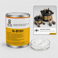 Grasa Textil para Altas Temperaturas G-8101 PFPE Sin Acumulación de Carbono 280 ℃   Baja Evaporación 1.5% para Uso en Rodamientos de Maquinaria