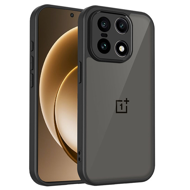 Black Frosted Applicable Phone Case for OnePlus 15 15T 15R 13 13T 13R 13s Four Corners Airbag Anti Drop Protective Casing