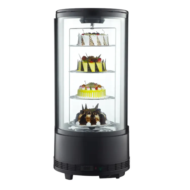 Glass Cold Food Display Cabinet Showcase