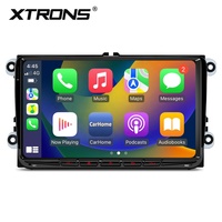 XTRONS pour VW/Skoda/Seat, lecteur multimédia automobile Linux 9 pouces, écran QLED IPS, puce radio SI4745, DSP intégré, CarPlay, Android Auto, entrée RCA