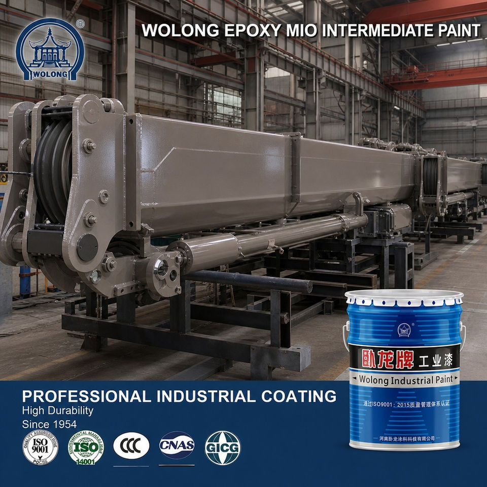 Wolong Epoxy MIO Intermediate Coat for Bridge Barrier and Steel ...