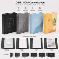 Carpeta de Anillas de Plástico Personalizada con Bolsillo Frontal Transparente, Cubierta con UV Localizado a Todo Color para Documentos, Catálogos y Archivos de Oficina