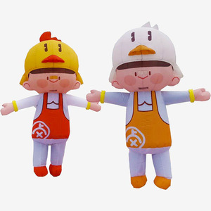 Costumes gonflables d'extérieur personnalisés pour poulet et canard Type de ballon pour restauration et publicité - Product Image 1
