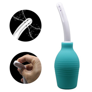Jeringa Rectal Grande Corriente Anal Silicona Ducha Enema Colon Limpieza Guy Limpiador Anal - Product Image 3