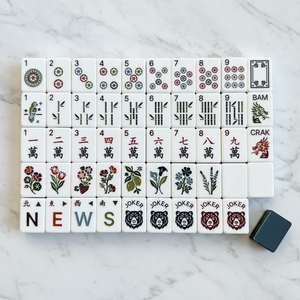 Juego de Mahjong Plegable de Lujo Moderno, con Fichas de Cristal de 4 Capas, Juego de Mahjong Chino con Logotipo Personalizado <span class=keywords><strong>Lyla</strong></span> para Entretenimiento - Product Image 1