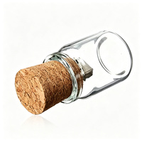 Clé USB personnalisée en forme de bouteille à boucheron avec logo, 1 Go, 2 Go, 4 Go, 8 Go, 16 Go, 32 Go, 64 Go, USB 2.0, 3.0, en verre, cadeau