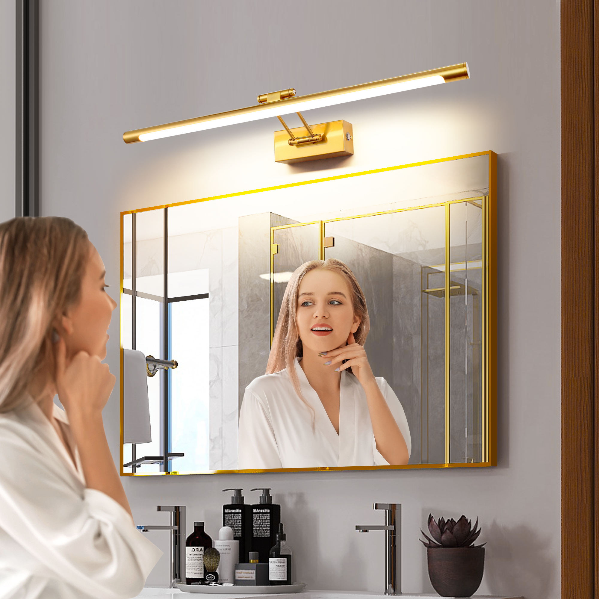 Antique brass-Third gear dimming