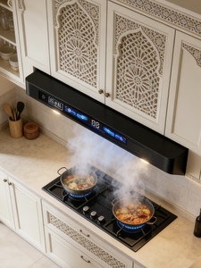 Campana extractora ultrafina Nateen <span class=keywords><strong>de</strong></span> lujo, extractor <span class=keywords><strong>de</strong></span> calor eléctrico para cocina, campana extractora delgada <span class=keywords><strong>de</strong></span> 600 mm para uso en hoteles <span class=keywords><strong>y</strong></span> hogares - Product Image 1