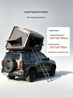 Tente de toit pour voiture, SUV, camping, voyages en plein air, abri de couchage monté sur le toit, vente en gros directe d'usine pour les voyages routiers
