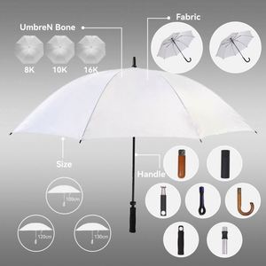 Promotional Customized Reinforced <b>Frame</b> Straight Umbrella Double Person for Corporate Gifts - Product Image 4