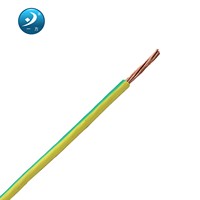 Cable Eléctrico Aislado de PVC de 450/750V, H07V-R/B07V-U/BV/BVR, para Construcción, Conductor de Cobre, Cable de Alimentación