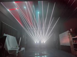 Luz Láser RGB para Exteriores, Resistente al Agua, con Líneas Animadas, para Escenarios, DJ, Teatro, Discotecas, Bodas, Fiestas y Eventos - Product Image 2