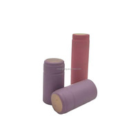 Manchons thermorétractables en PVC bordeaux mat, couvercles de col en aluminium hermétiques pour la mise en étanchéité des spiritueux et du vin