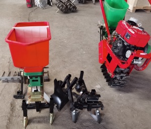 Mini tractor cultivador de cadena simple con motor diésel de 9HP y refrigeración por agua, modelo 180E, para uso agrícola y de jardín. - Product Image 3