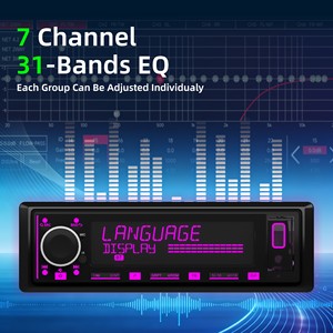 Lecteur MP3 de <span class=keywords><strong>voiture</strong></span> Single Din DSP <span class=keywords><strong>Bluetooth</strong></span> 6.0 Mains Libres RDS <span class=keywords><strong>FM</strong></span> AM 8 RCA 7 Canaux Égaliseur 31 Bandes Crossover 3 Voies 2A - Product Image 3
