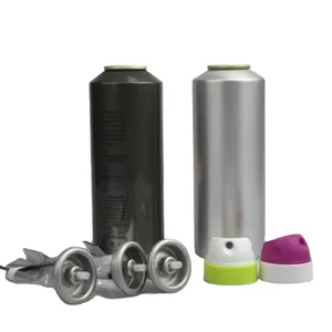 Fabricants de canettes d'aérosol en aluminium de protection solaire, recharge de déodorants, canettes de pulvérisation