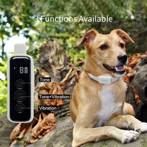 Gran oferta, <span class=keywords><strong>Collar</strong></span> de entrenamiento eléctrico recargable para perros, rango de <span class=keywords><strong>300m</strong></span>, pitido seguro, vibración, control remoto, 3 modos, impermeable, nailon, portátil, inteligente - Product Image 5