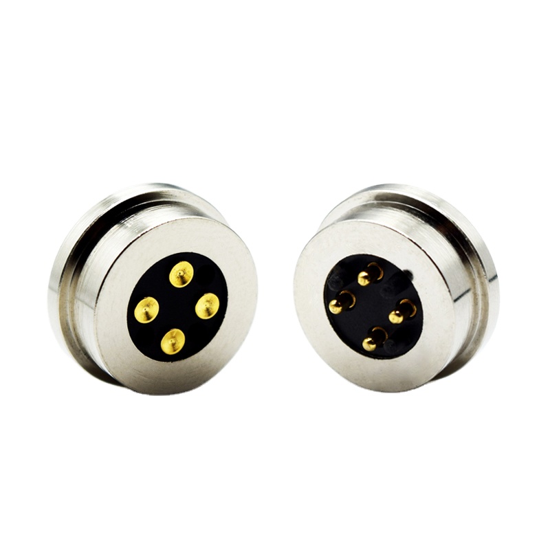 4-контактный магнитный разъем pogo