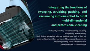 Robot <span class=keywords><strong>Aspirador</strong></span> y Fregador CMao <span class=keywords><strong>Roomba</strong></span> con Base de Vaciado Automático, Mapa Inteligente y Tanque de 25L - Product Image 3