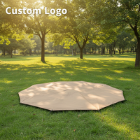 Tapis de camping naturel anti-sable à épaisseur ultrasonique, tapis d'herbe anti-humidité, lavable en machine, pour pique-nique et tente