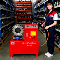 Machine à sertir les tuyaux hydrauliques en aluminium DX68 de 2 pouces, pour le pressage de tuyaux flexibles et la fabrication d'assemblages de tuyaux en caoutchouc avec sertisseuse P20